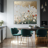 Obraz zlatistý dotyk prírody | 100% originál domaľovaný akrylom